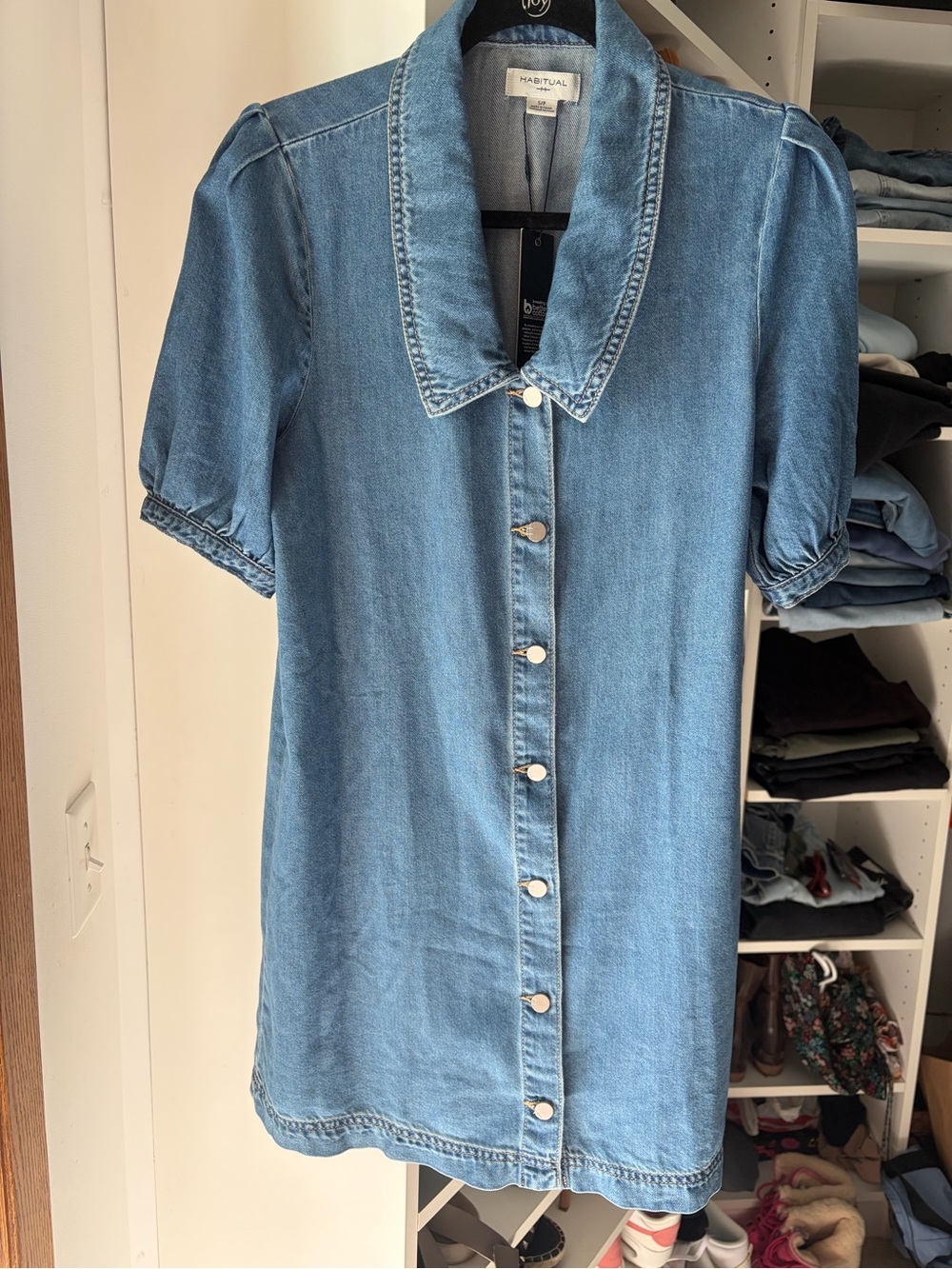 NWT Habitual Denim Dress